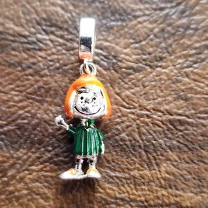 Peanuts Peppermint Patty bracelet charm